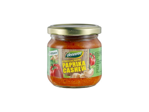Augu smēriņš ar papriku un Indijas riekstiem BIO, DENNREE, 180g