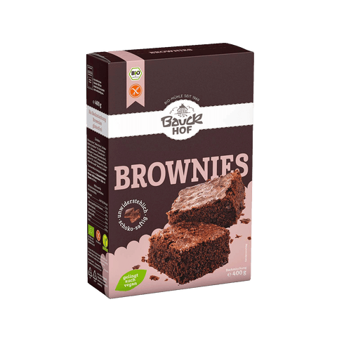 Maisījums šokolādes braunija pagatavošanai, BIO, Bauck Hof, 400g