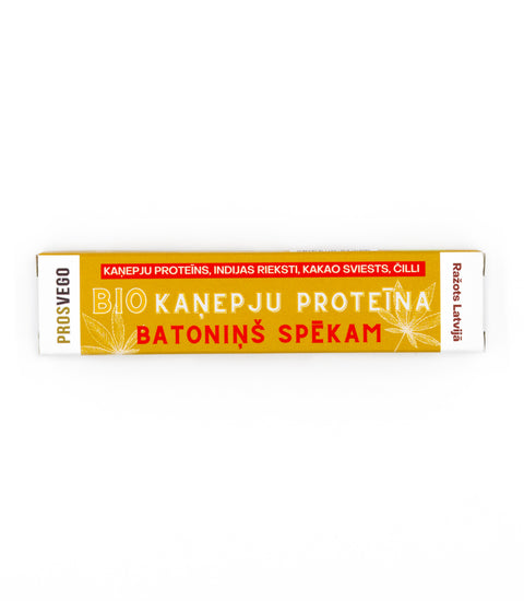Kaņepju proteīna batoniņš SPĒKAM BIO, Prosvego, 45g