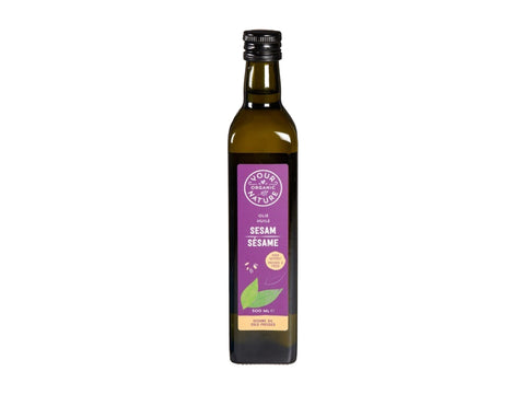 Sezama sēklu eļļa, auksti spiesta BIO, Your Organic Nature, 500ml