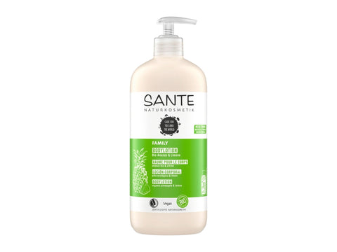 Ķermeņa losjons ar ananasu un citronu, SANTE, 500ml
