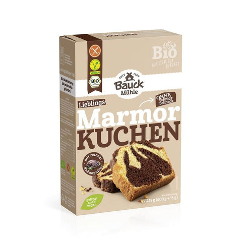 Miltu maisījums marmora kūkas pagatavošanai, BIO, Bauck Hof, 415g