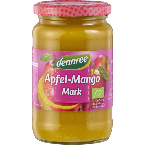 Ābolu-mango biezenis BIO, DENNREE, 360g