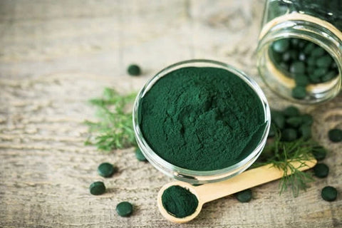 Spirulīnas pulveris BIO, sverams produkts