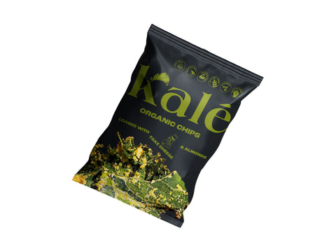 Kale čipši ar mandelēm un rauga pārslām, Kalē, BIO, 35g