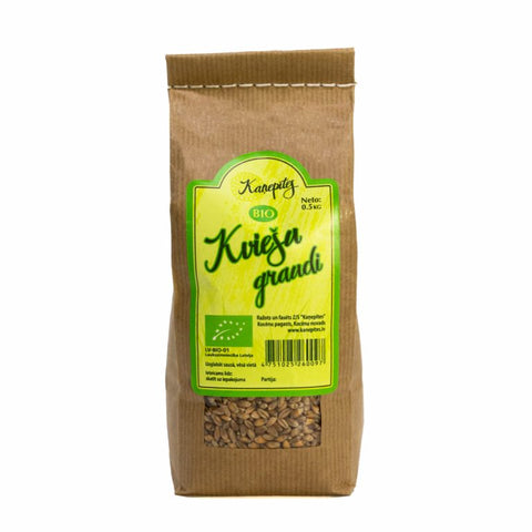 Kviešu graudi BIO, Kaņepītes, 500g