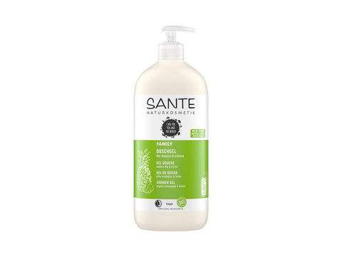 Dušas želeja ar ananasu un citronu, Sante, 950ml