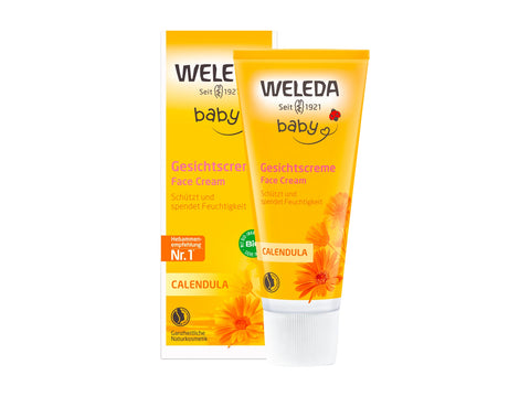 Kliņģerīšu sejas krēms bērniem, Weleda, 50ml