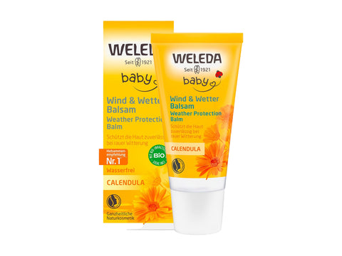 Kliņģerīšu aizsargkrēms skarbos laika apstākļos, Weleda, 30ml