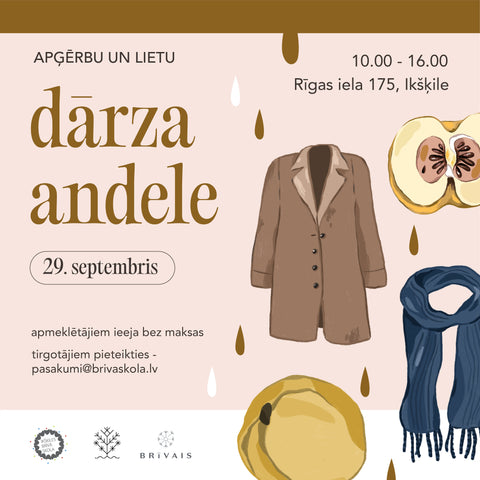 Rudens dārza andele 29. septembrī