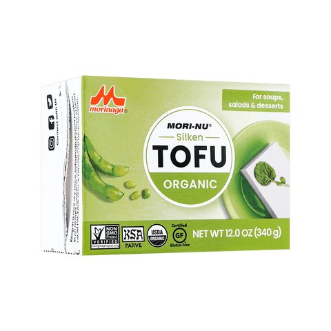 Zīda tofu bez piedevām BIO, Morinaga, 340g